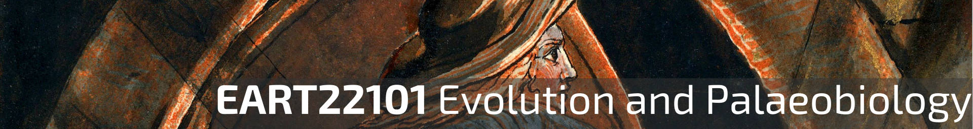 Click to visit website for EART22101 Evolution and Palaeobiology teaching site